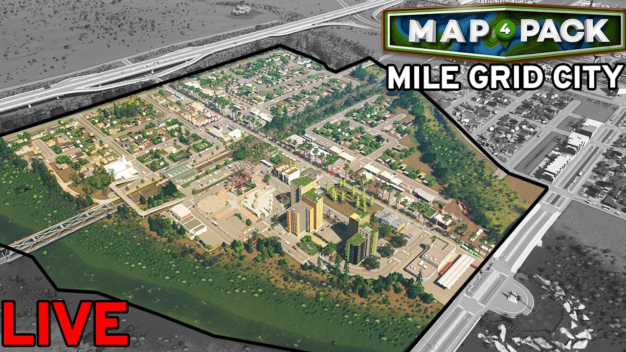 City Expansion & Chill! | Mile Grid City Livestream