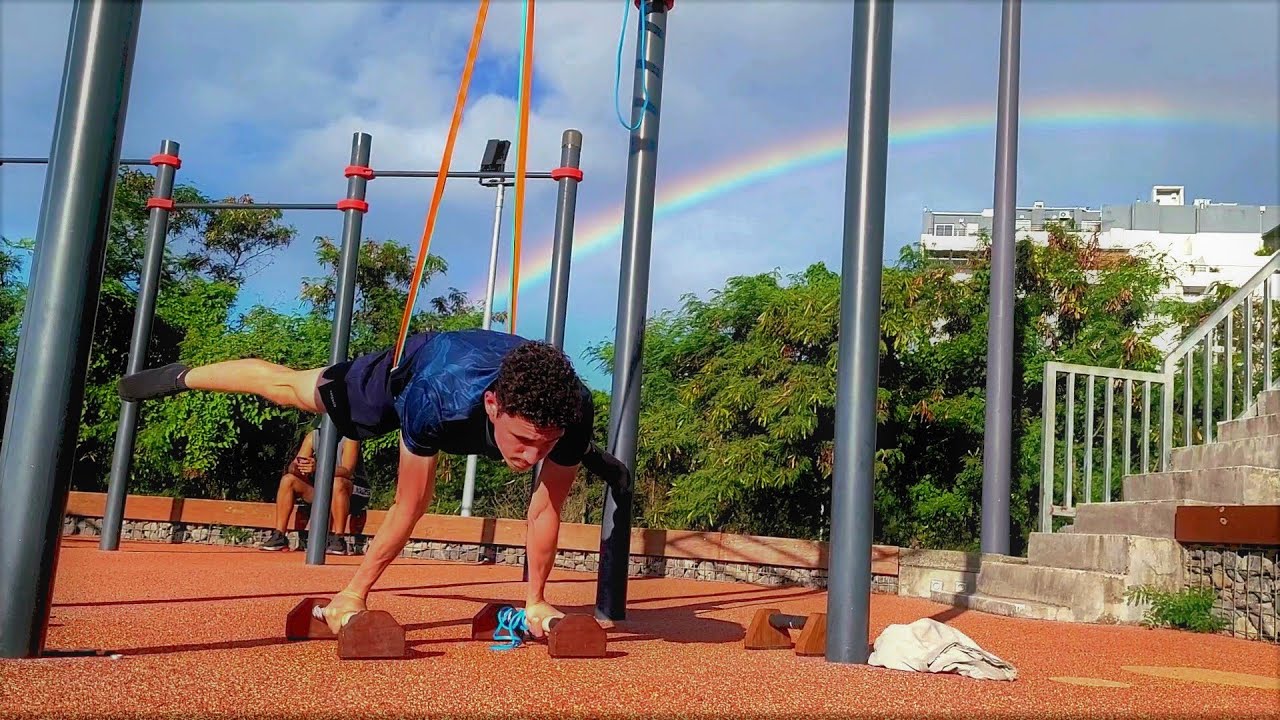 VLOG 1- STREET WORKOUT !
