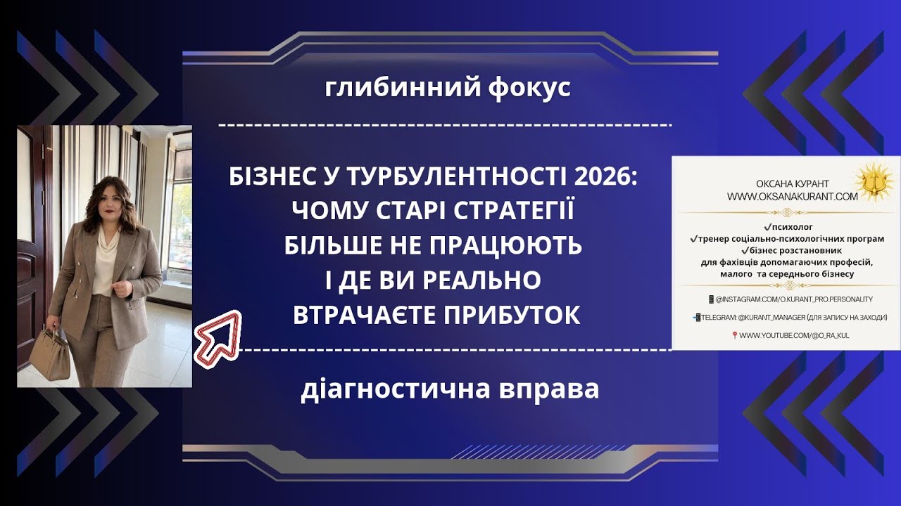 аудіопідкаст|прибуткова реалізація в турбулентні часи||ментальний тренер О.Курант