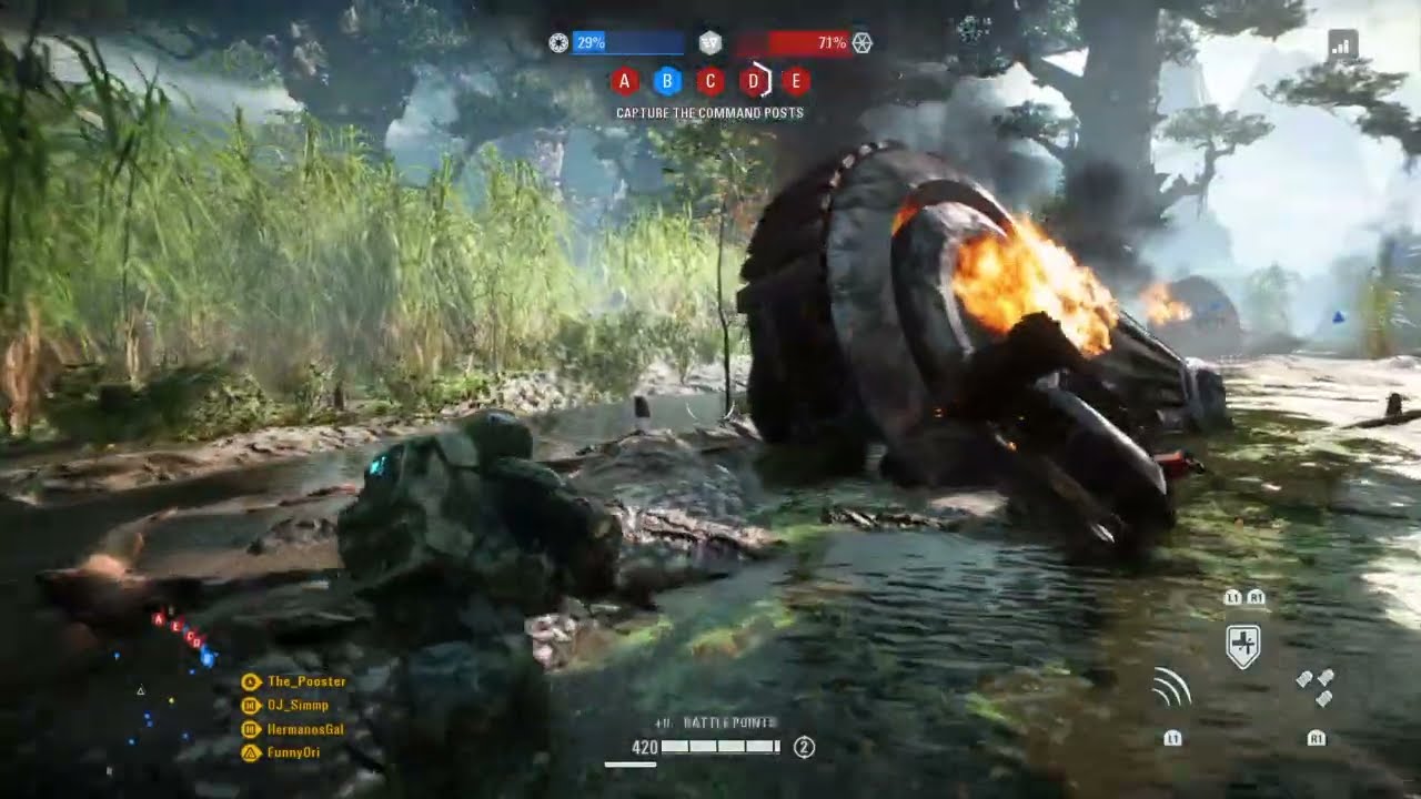 STAR WARS Battlefront II Kashyyyk Supremacy- Rage Against the Machine