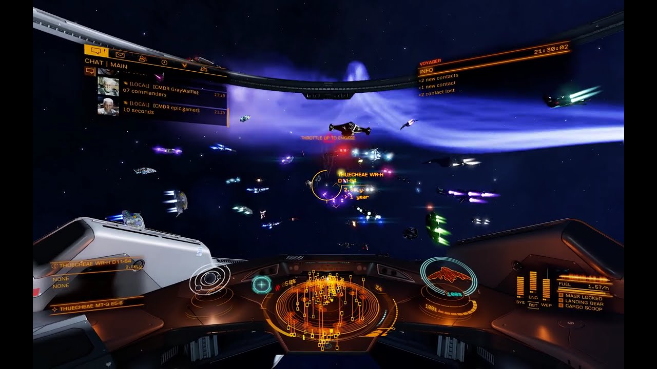 DW3 mass jump from Waypoint 2 (90+ CMDRs) - Elite Dangerous