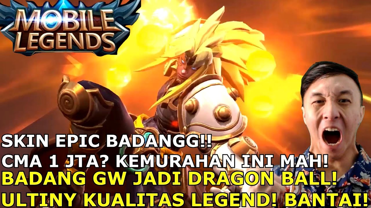 SKIN EPIC BADANG 1JUTA! GILA INI KUALITAS LEGEND BGT! 3 JUTA JG GW BYAR! BANTAI!