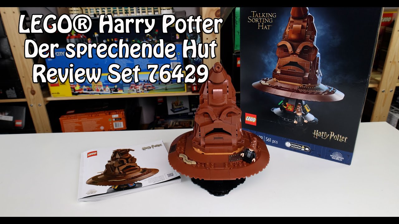 Es spricht: Review LEGO Der sprechende Hut (Harry Potter Set 76429)
