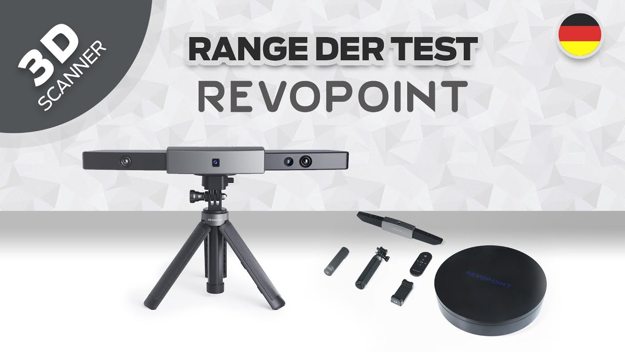 Revopoint Range 3D-Scanner im Test - Lieferumfang, mobiles Scannen, Drehteller, ... - Deutsch OKM3D