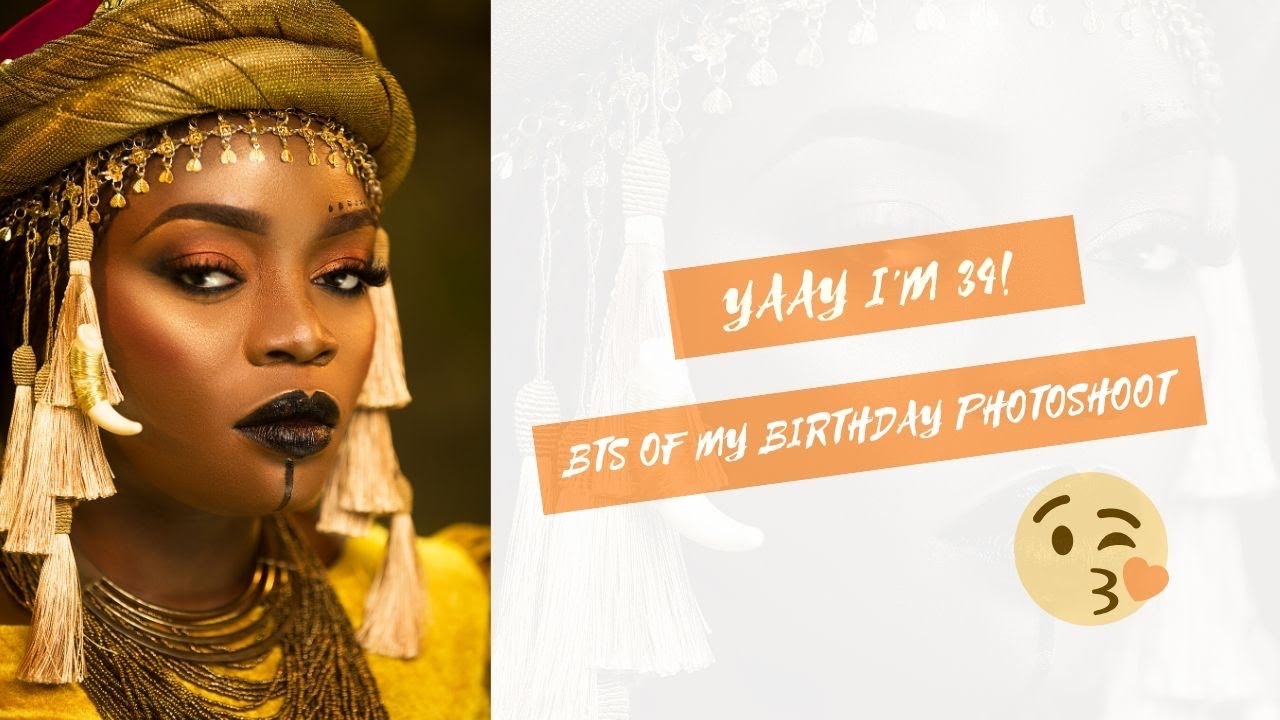 QUEEN AMINA inspired photo shoot for my 34th birthday.
