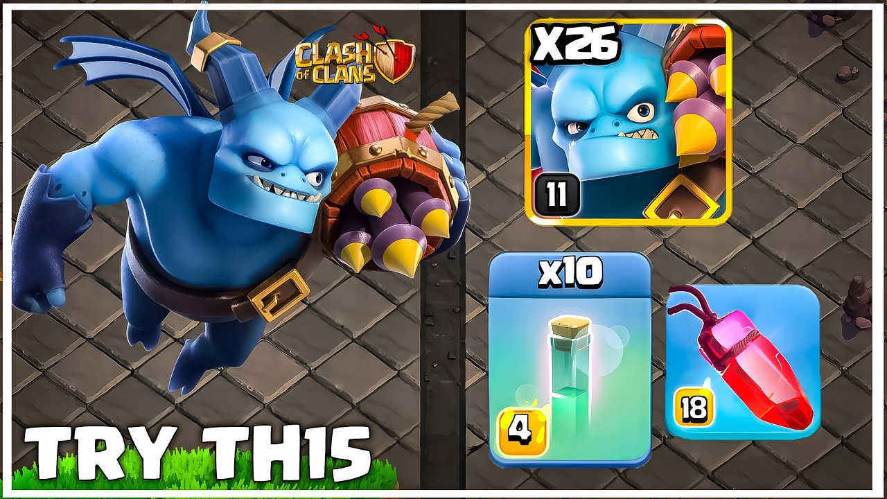 Easy 3 Star TH15 | Super Minion Attack Strategy | Clash of Clans