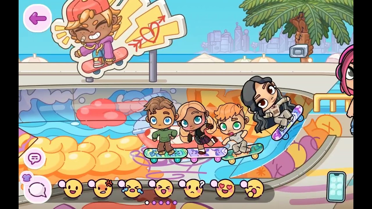 Dianna's first job as a skateboarder instructor 