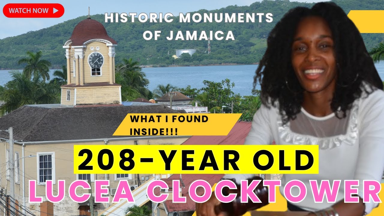Inside the LUCEA Town Clock #jamaica