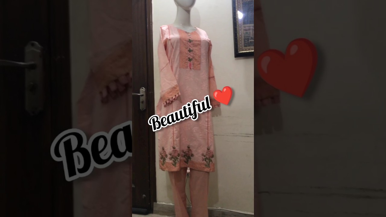 Dress Designing in a limited resources /Eid and summer Dress Designs #dressdesignforladies #pakistan