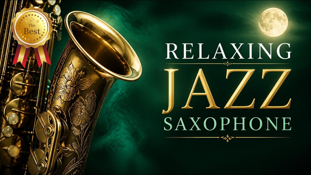 Midnight Stillness 🌙 Smooth Jazz Saxophone for Deep Sleep, Meditation & Relaxation