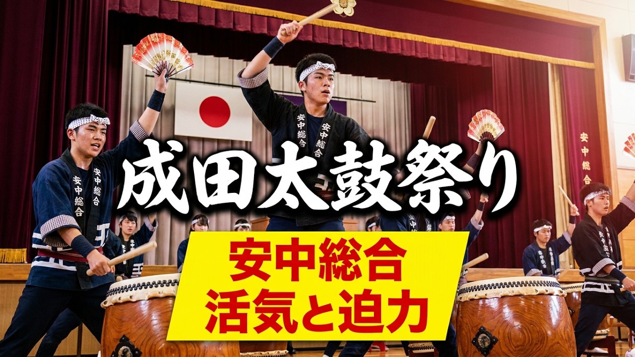 Taiko Drum:Heart‑pounding結/蒼翔 'Bond'& 'Into the Sky' Annaka Sogo HS Grads' Send‑off Feb. 5, 2026