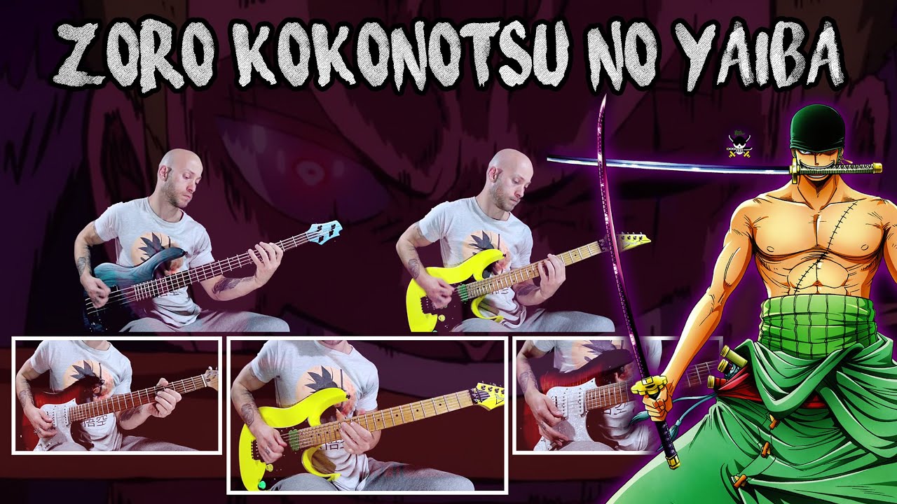 ONE PIECE | Zoro Kokonotsu No Yaiba (Zoro VS Kaido ost) | Guitar Cover