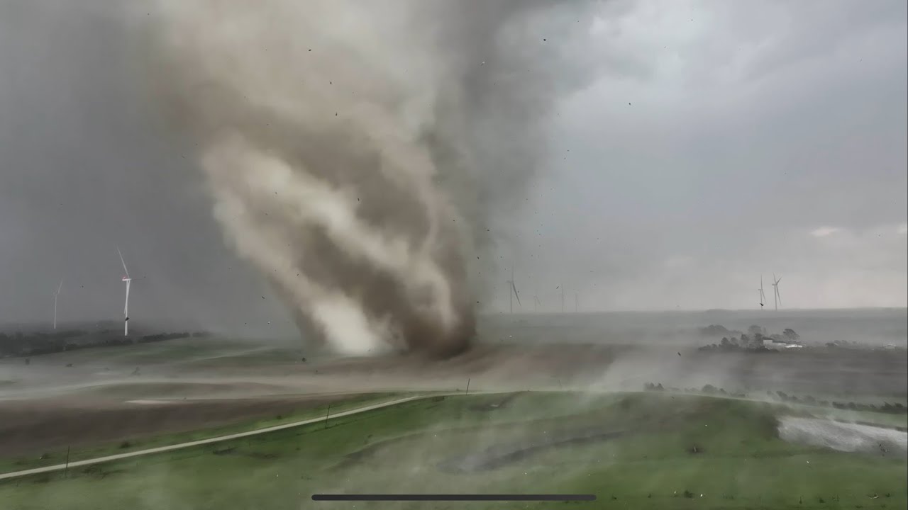 THREE MOST INSANE TORNADO CHASES BY DRONE!