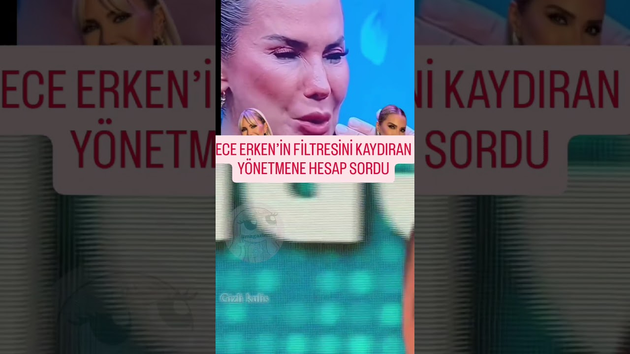 ECE ERKEN FİLTRESİNİ KAYDIRAN YÖNETMENE HESAP SORDU 