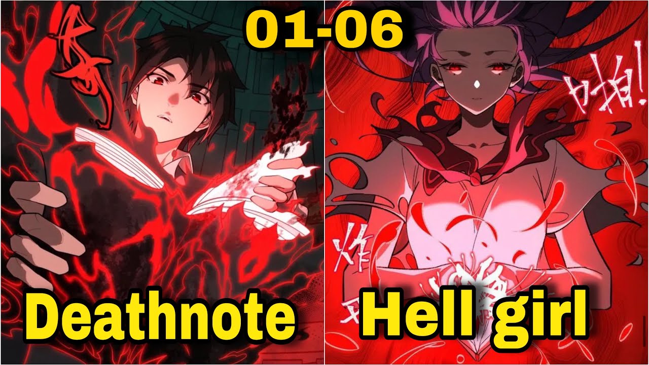 He can Summon a Hell Girl with the help of a Urban Legend note book || Deathnote part 1-6 Hindi