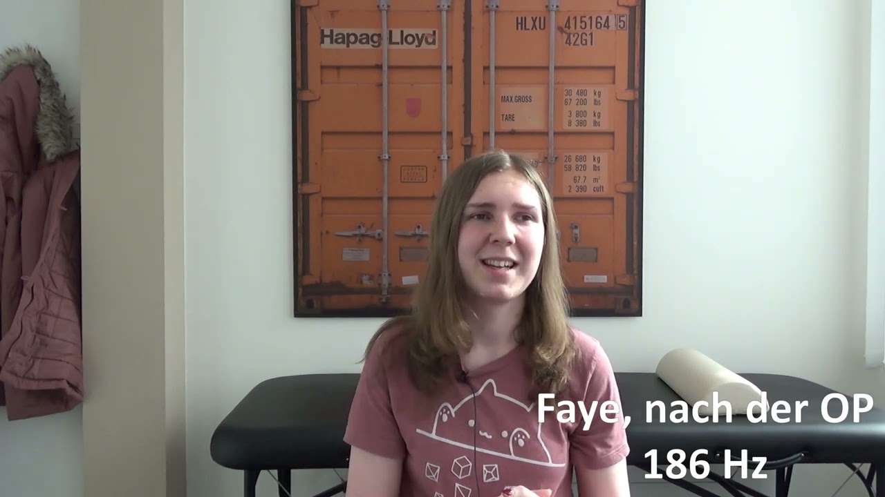 Faye's neue, feminine Stimme.