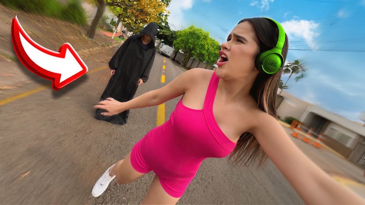 🚨SOCORRO…O ESTRANHO PERSEGUIU A GENTE!!