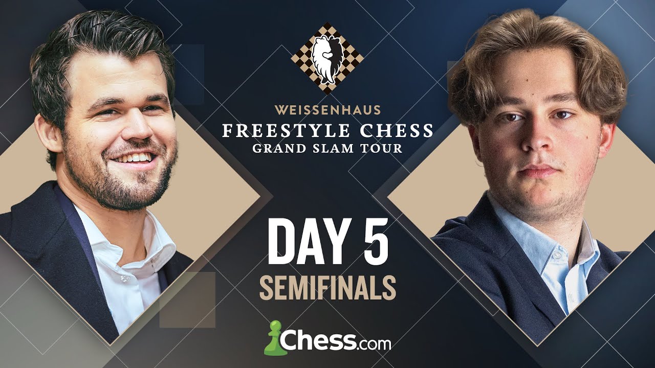 Freestyle Chess Grand Slam Weissenhaus: Magnus vs. Vincent & Fabiano vs. Sindarov! Semifinal Game 1