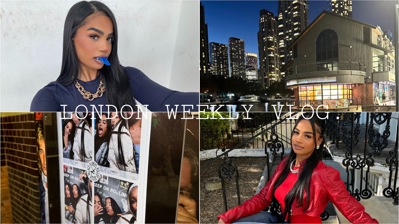 LONDON WEEKLY VLOG : JE FAIS UN GRILLZ 🦷, SHOPPING, DÉGUSTATION, LES PETAGES AVEC LES FILLES! 🇬🇧