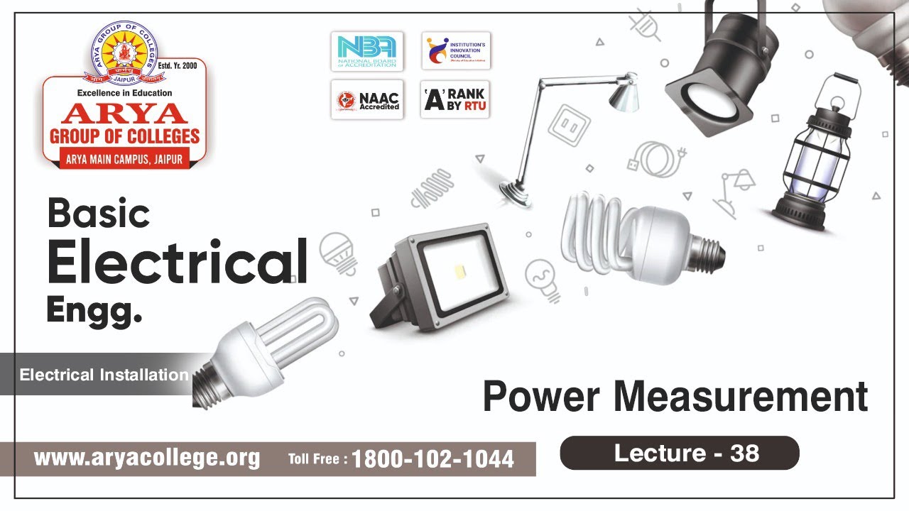 Lecture-38 | Power Measurement
