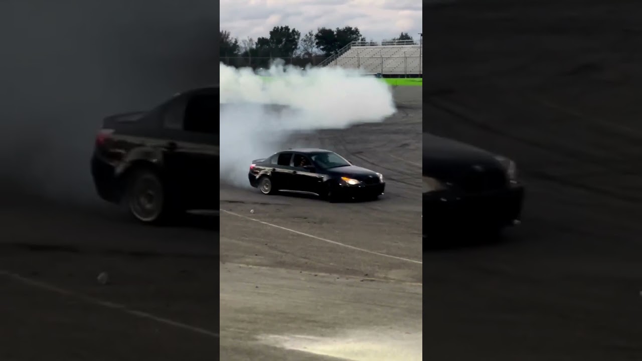 BMW M5 Drifting - V10 Sound 🚗💨💨💨 #drift #e60