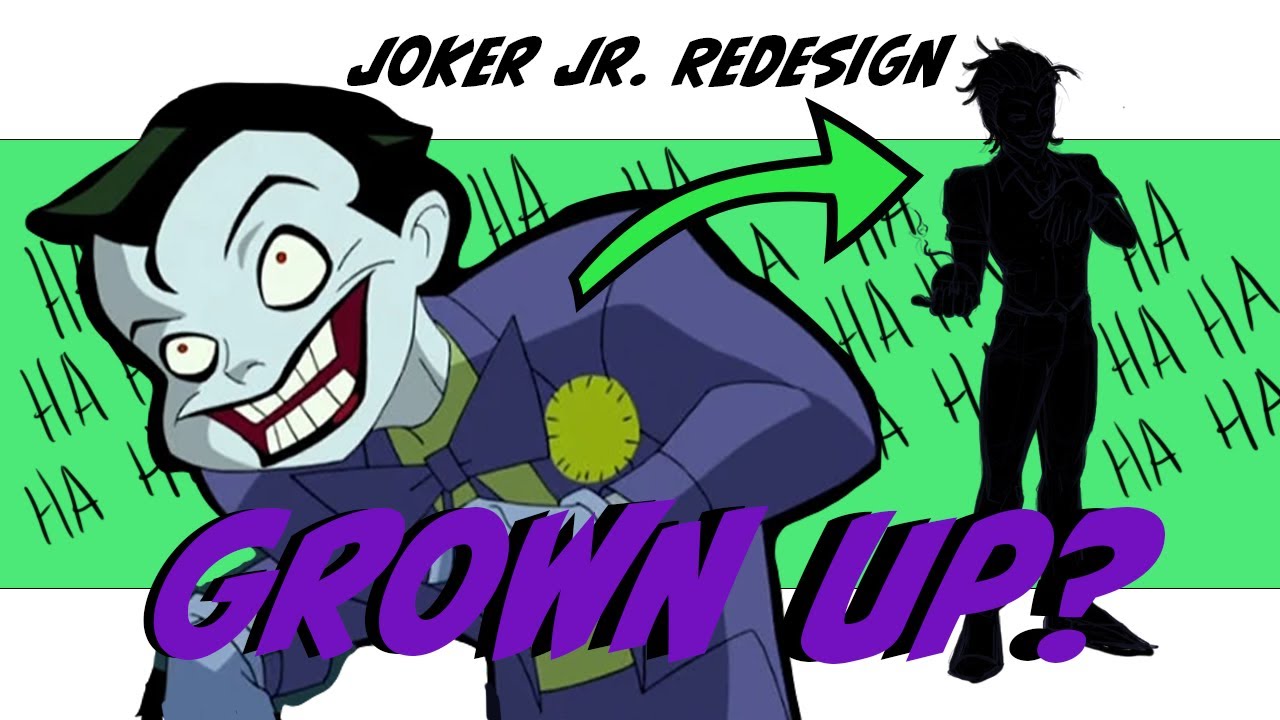 Redesigning Joker Junior | DC What If...[Speedpaint]