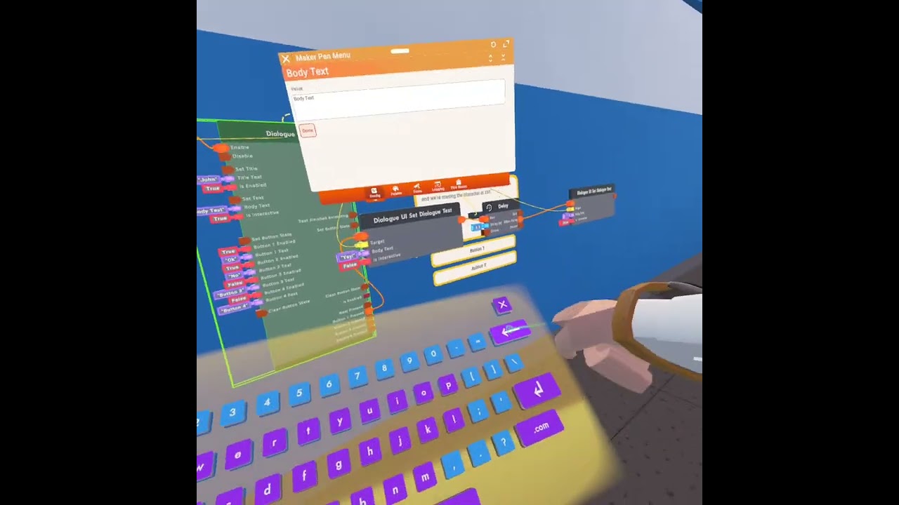 How to use dialogue ui in rec room!