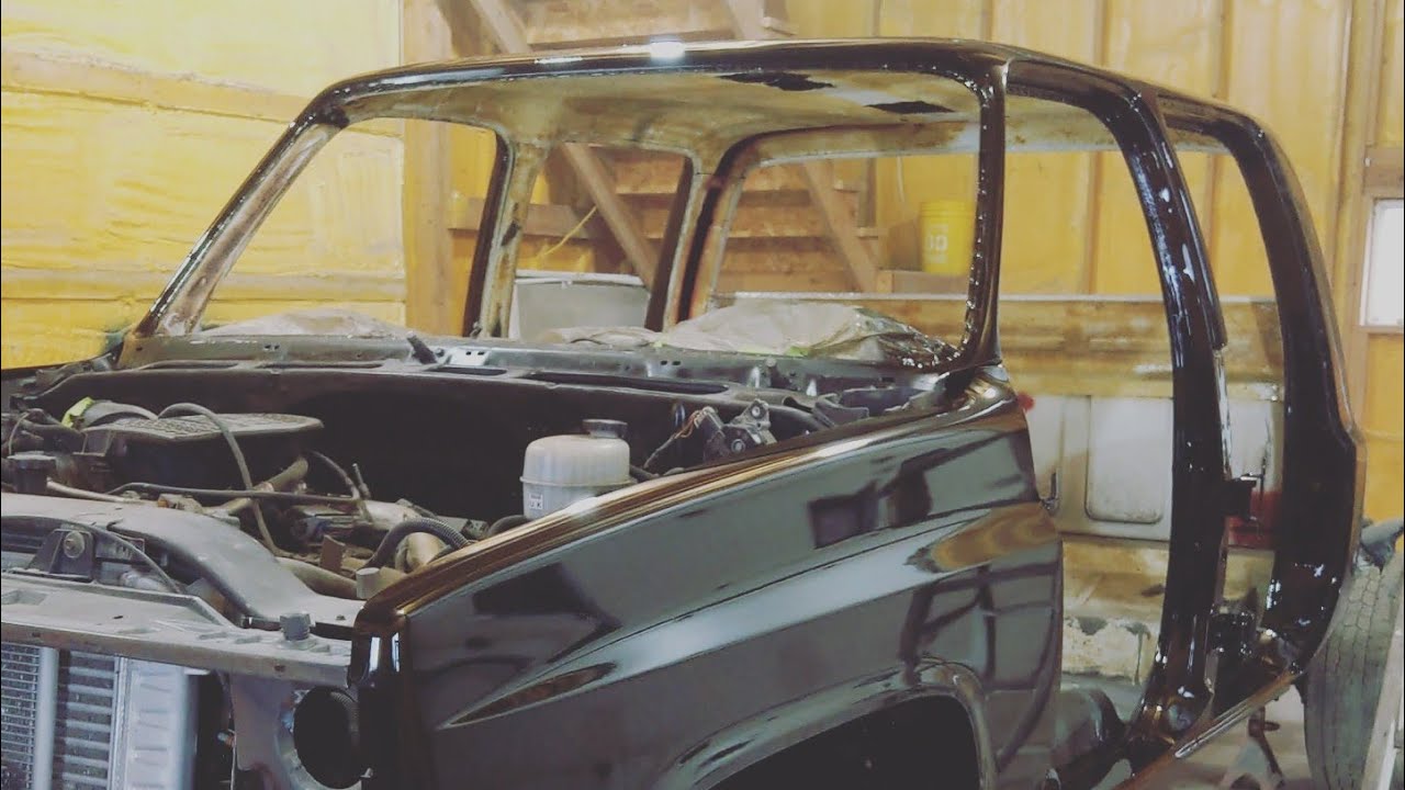 Duramax 1986 chevy silverado square body chassis swap pt3