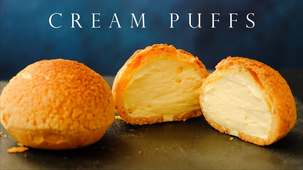 Идеальные слойки с кремом Лучший рецепт | Choux au Craquelin | Успешные советы