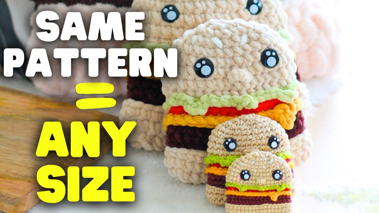 How to make ANY Size Amigurumi with One Pattern!