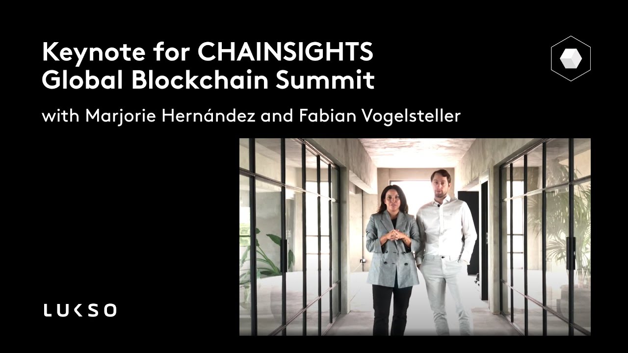Доклад LUKSO на глобальном саммите по блокчейну CHAINSIGHTS