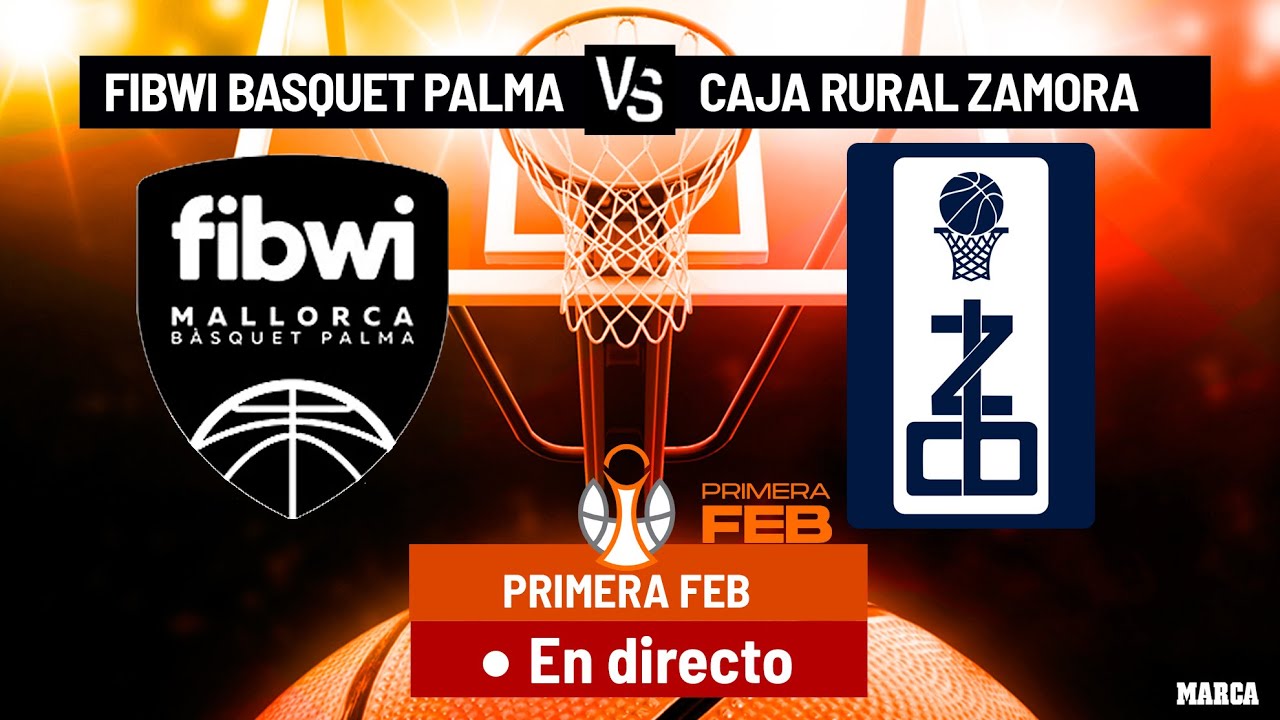Primera FEB J.4 | FIBWI Basquet Palma - Caja Rural CB Zamora, domingo 19 de octubre a las 19.15 h.