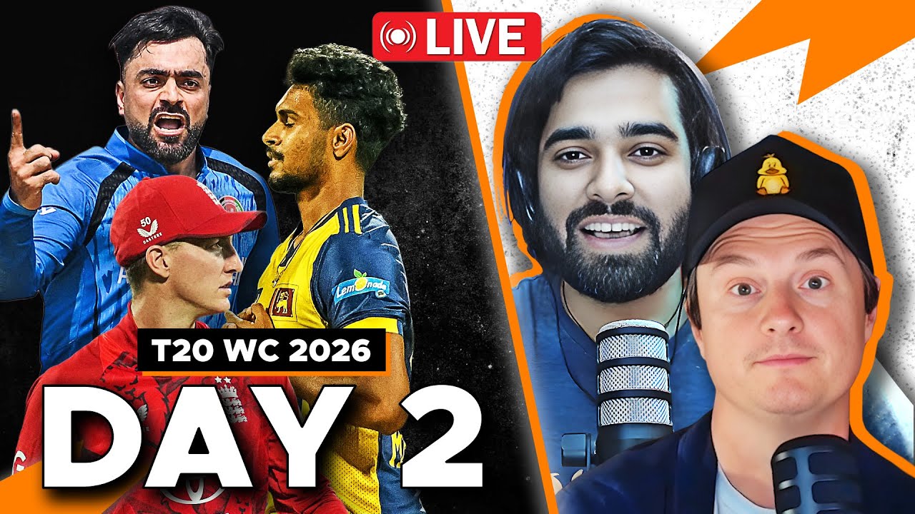 #T20WC2026 Day 2 Wrap! | #commbox | #AFGvNZ #ENGvNEP #SLvIRE
