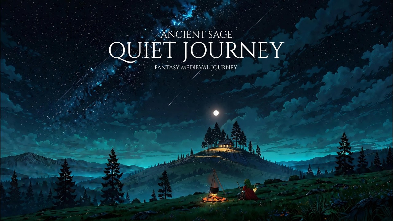 Ancient Sage Quiet Journey | Soft Fantasy Medieval Music for Focus Work & Calm