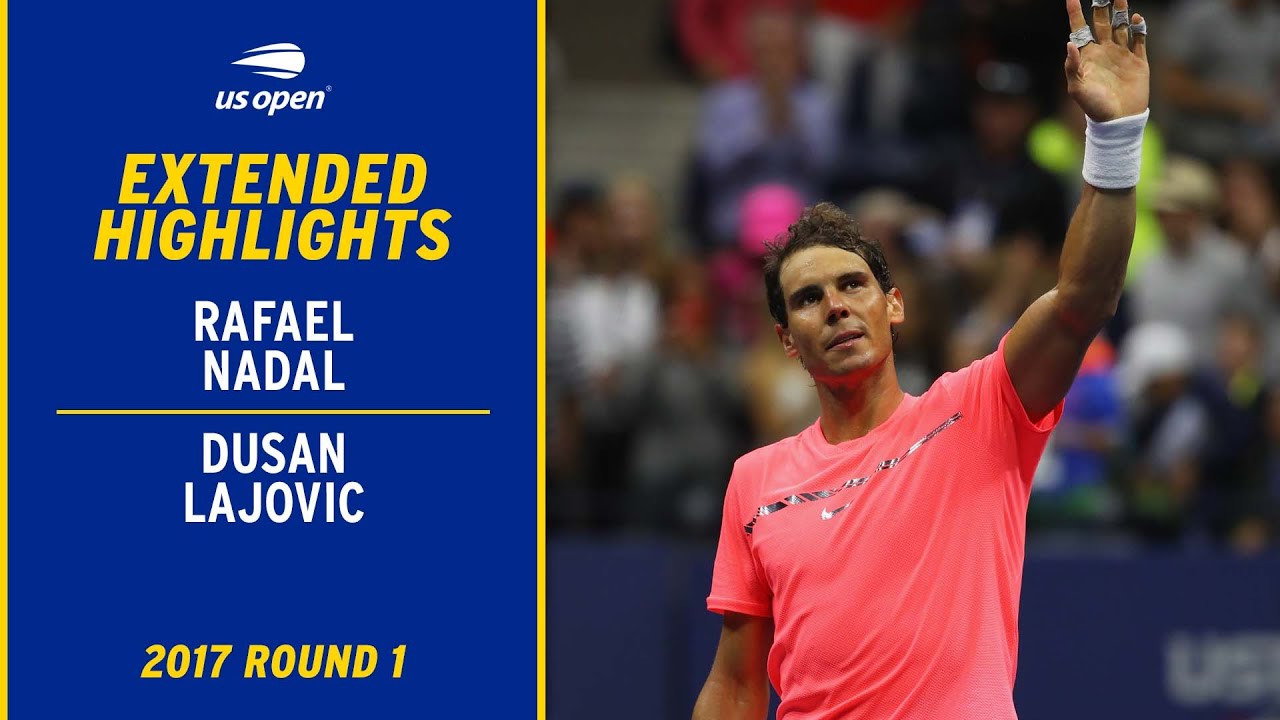 Rafael Nadal vs. Dusan Lajovic Extended Highlights | 2017 US Open Round 1