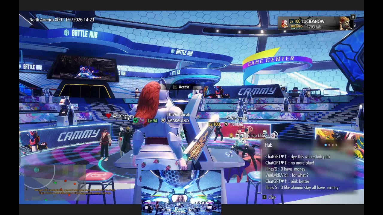 SF6 Session Lucidsnow Streamer