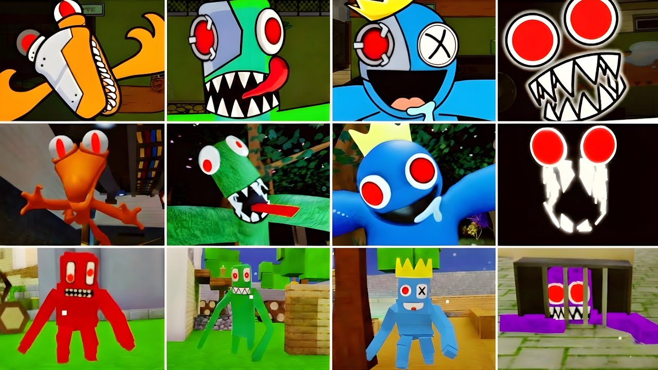 Rainbow Friends Chapter 1 vs Alphabet Lore vs Minecraft - Who Has the Best Jumpscare? 