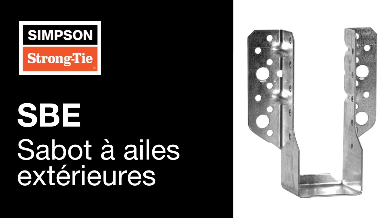 SBE - Sabot à ailes extérieures type B