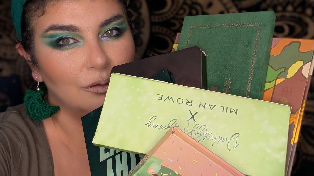 St Patric vibes in eyeshadows 
