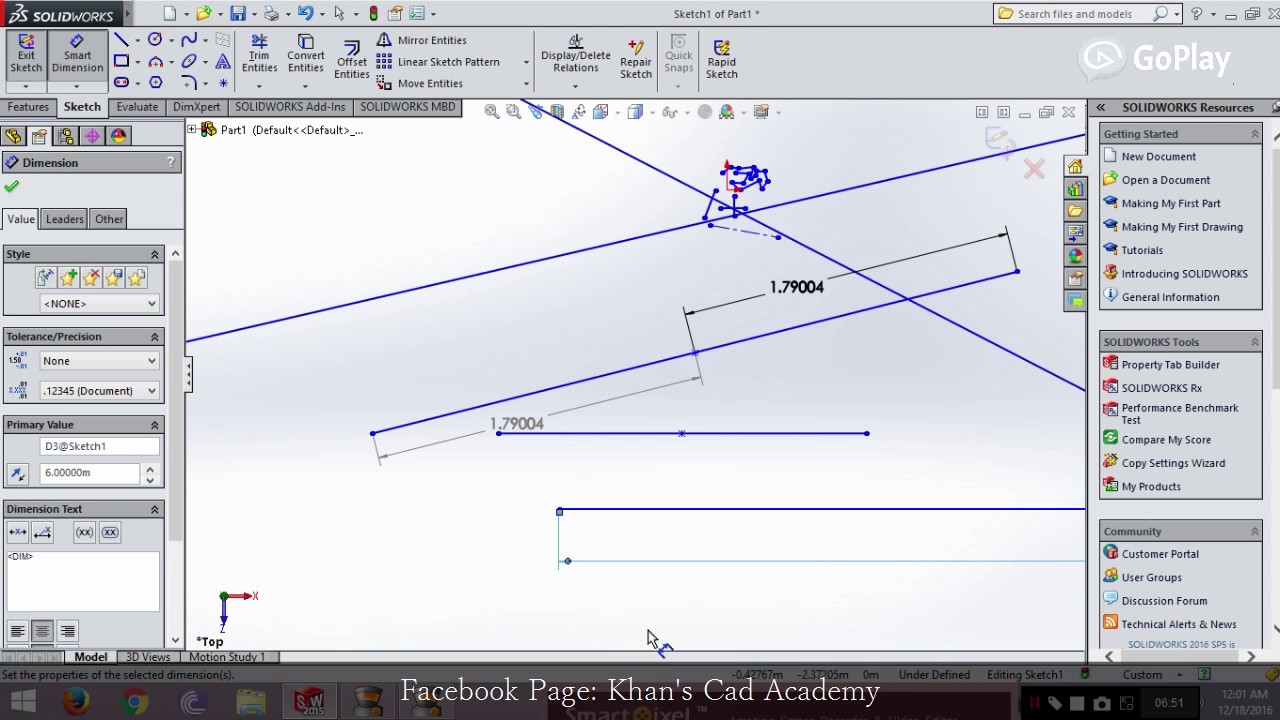 Solidworks for beginners part 1