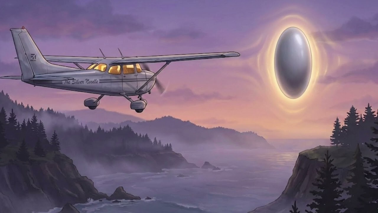 The Silver Needle: A Pilot’s Silent Encounter Over the Pacific | Ambient Whispers | 8 of 101 stories