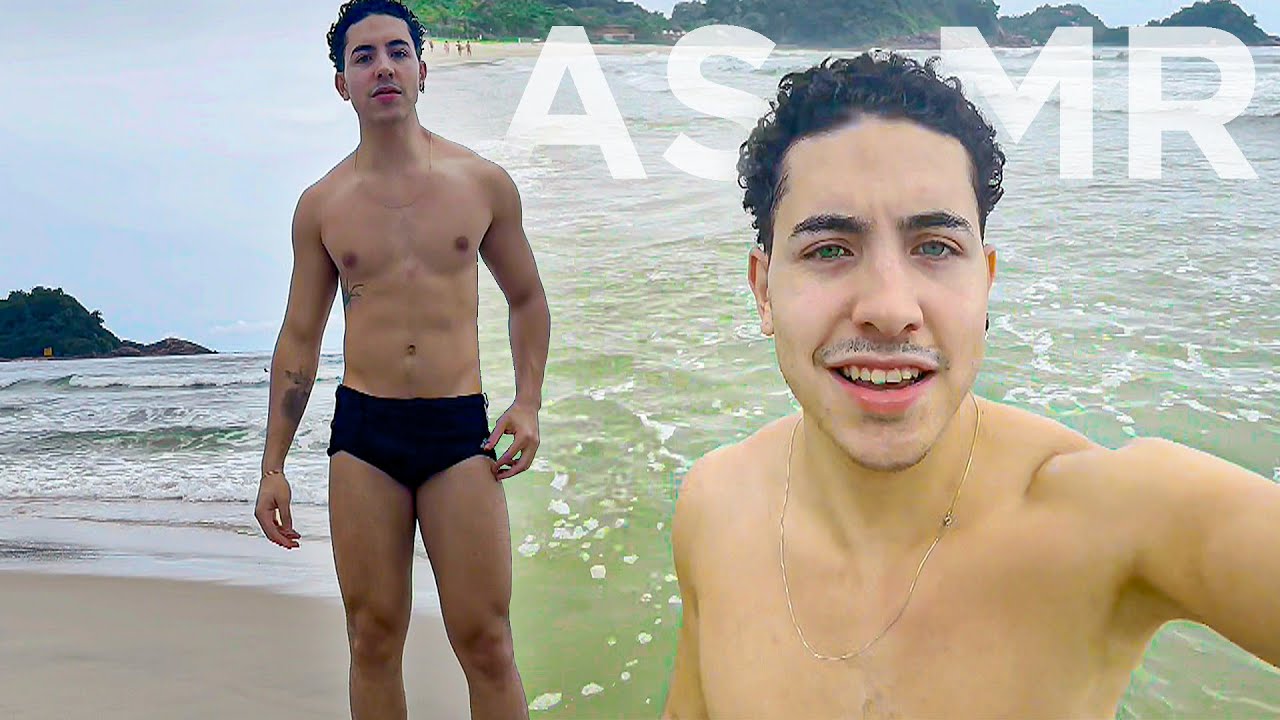 ASMR NA PRAIA 🏖