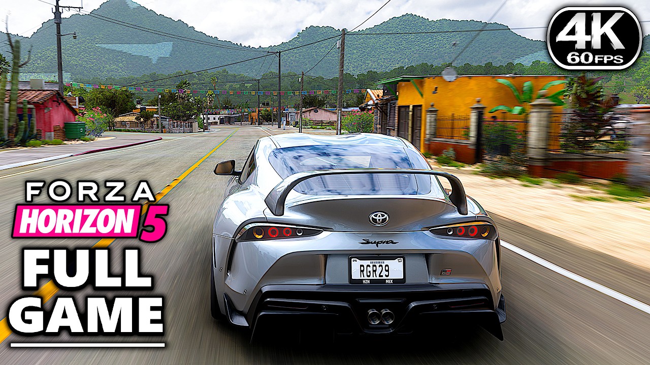 Forza Horizon 5 Gameplay Walkthrough FULL GAME - PC 4K 60FPS No Commentary