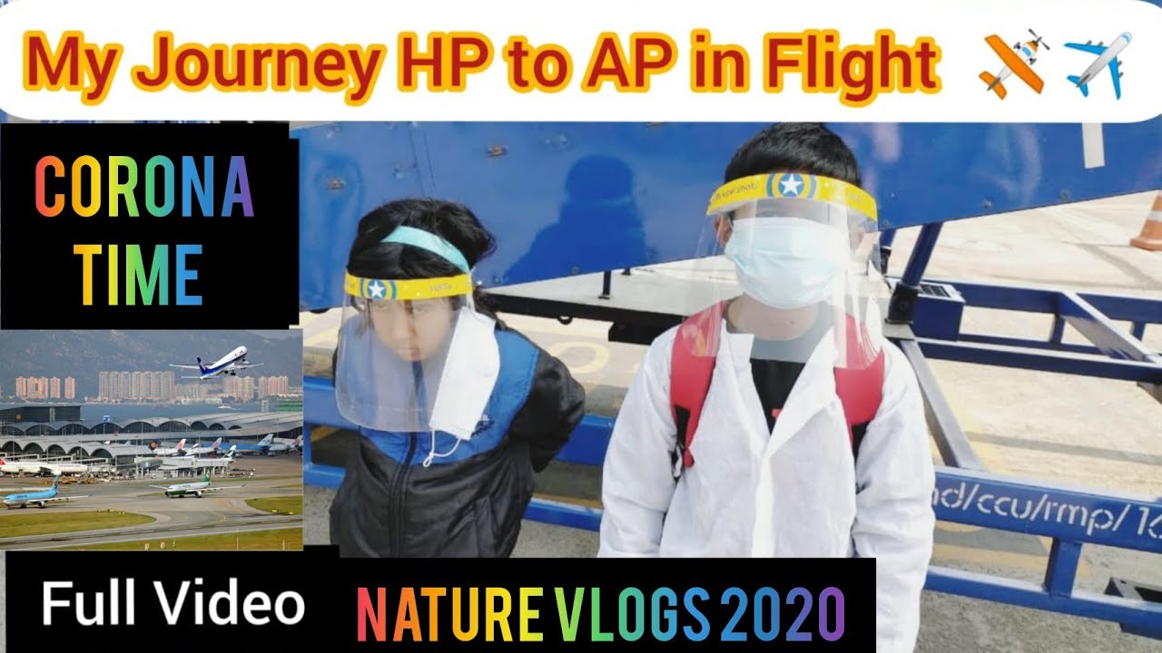 My journey HP to AP/Delhi to Visakhapatnam flight journey on Covid 19/Amazing view/My flight journey
