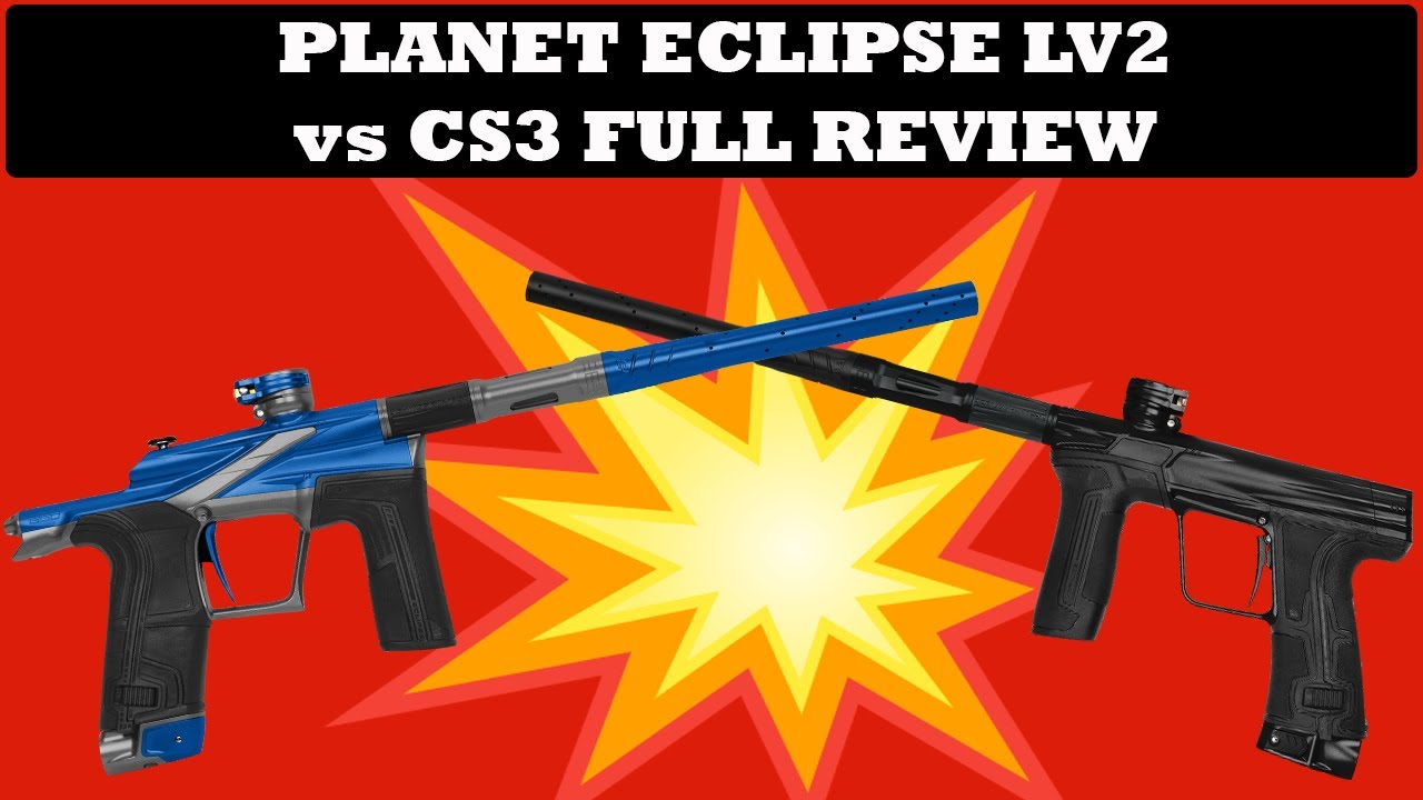 Planet Eclipse LV2 vs CS3 Comparison Video | Which is Better?! - Planet Eclipse Paintball Markers