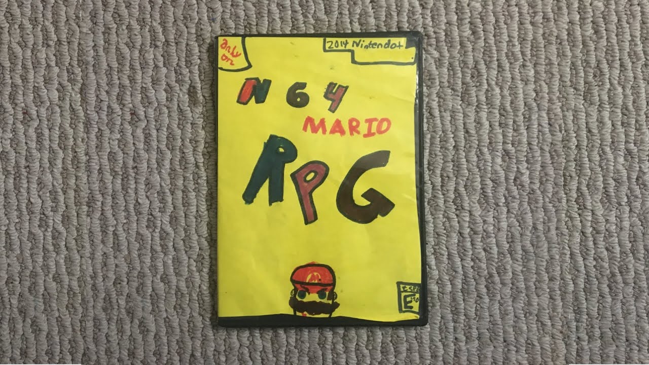 Super Mario 64 RPG (A game I found in my house)