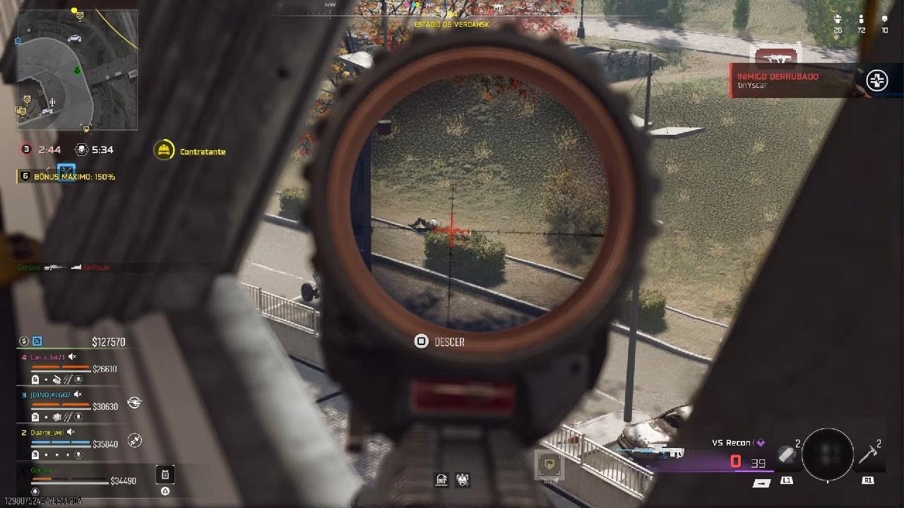 Call of Duty batle royale casual Gerson