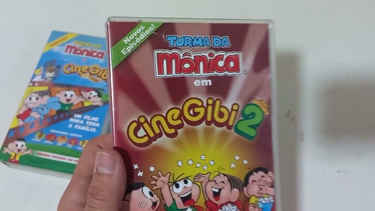 Minha Coleção de fitas VHS e DVD da Turma da Mônica