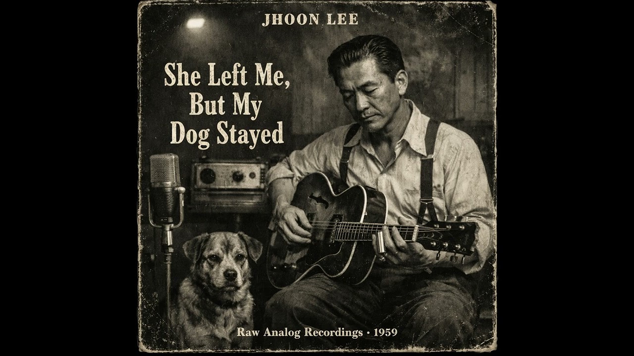 Jhoon Lee – She Left Me, But My Dog Stayed | Raw 1959 Delta Blues Inspired Tribute