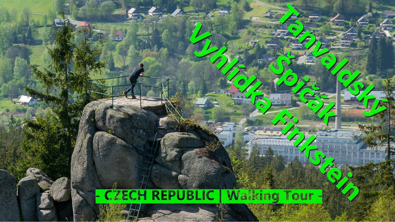 Czeskie góry | Walking Tour | CZECH REPUBLIC 🇨🇿 | 4K60fps
